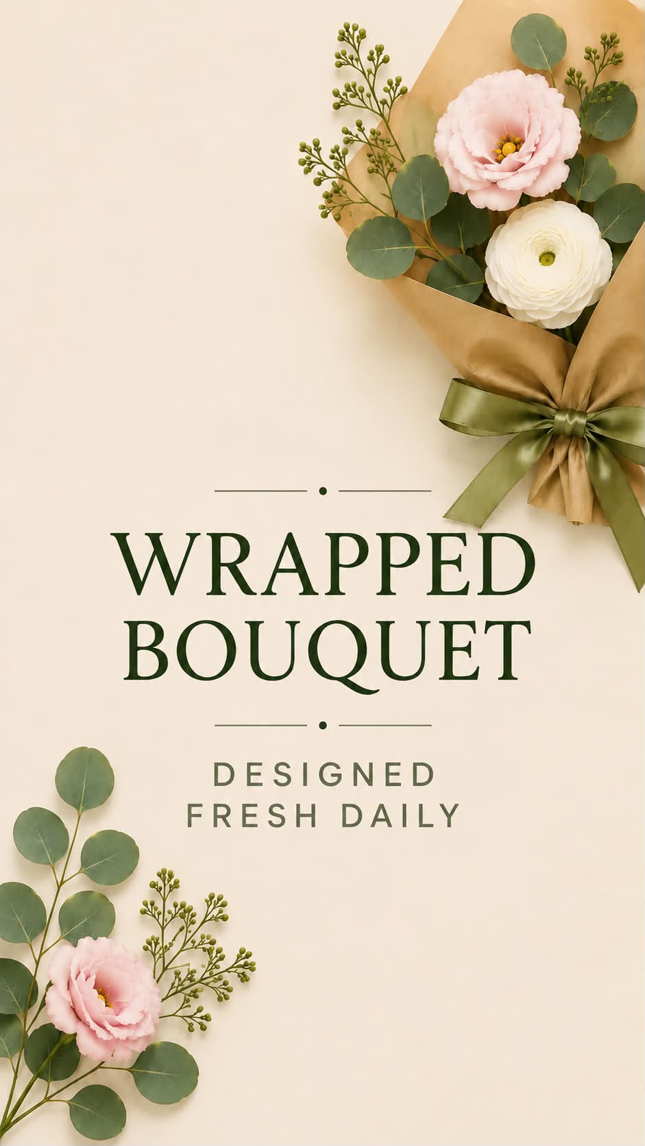 Wrapped Bouquet